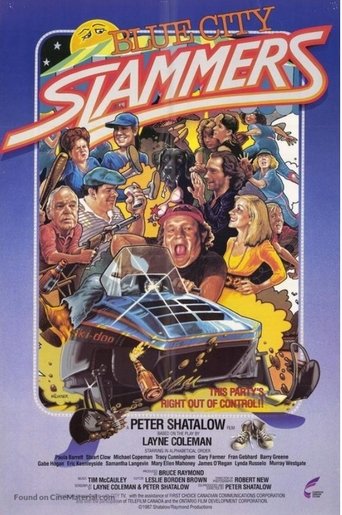 Blue City Slammers Poster of Blue City Slammers
