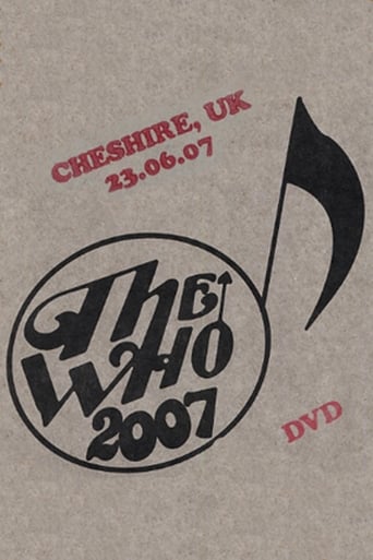 Poster of The Who: Cheshire 6/23/2007