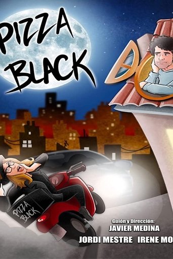 Pizza Black Poster of Pizza Black