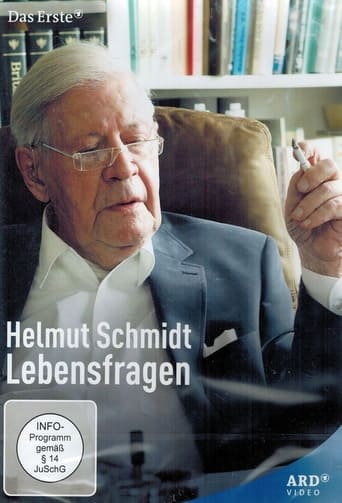 Poster of Helmut Schmidt – Lebensfragen