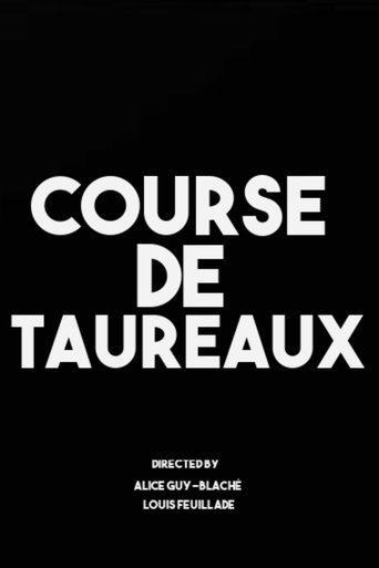Course de taureaux Poster of Course de taureaux