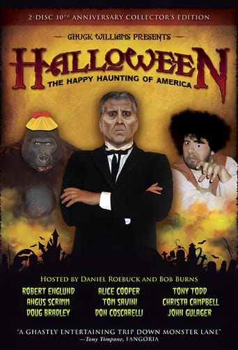 Poster of Halloween... The Happy Haunting of America!