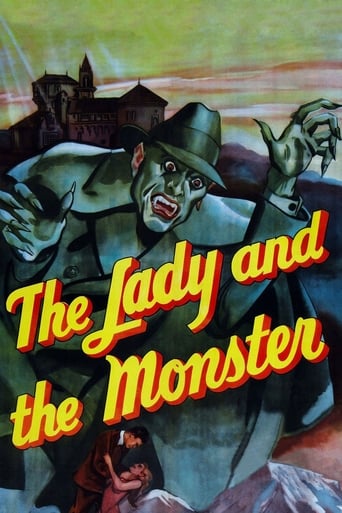 Poster of The Lady and the Monster
