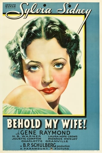 Poster of Behold My Wife!