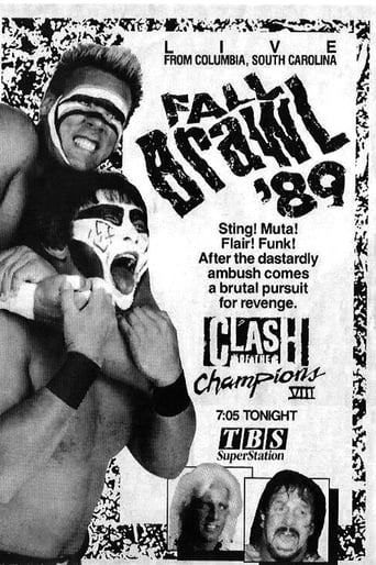 Poster of WCW Clash of The Champions VIII: Fall Brawl '89