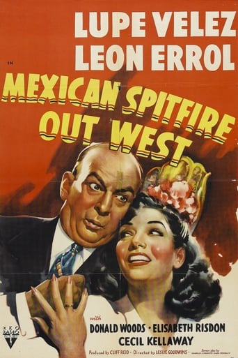 Poster of Mexican Spitfire Out West