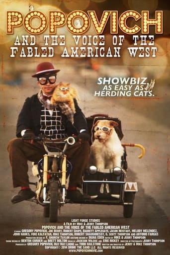Poster of Popovich and the Voice of the Fabled American West