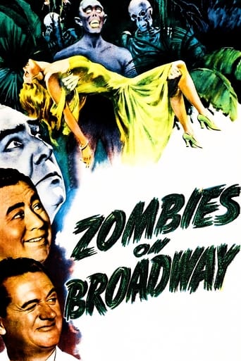Poster of Zombies on Broadway