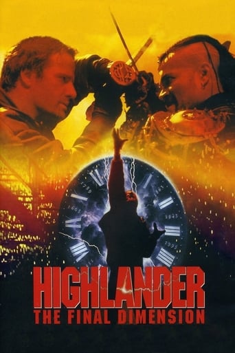 Poster of Highlander: The Final Dimension