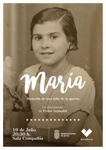 Poster of María, memorias de una niña de la guerra