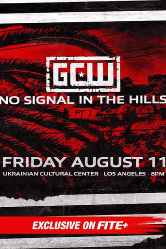 Poster of GCW: No Signal In The Hills 3