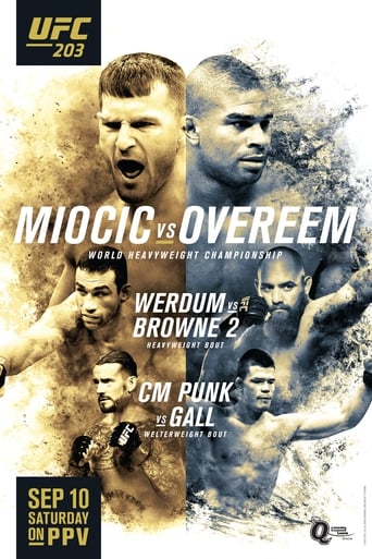 Poster of UFC 203: Miocic vs. Overeem