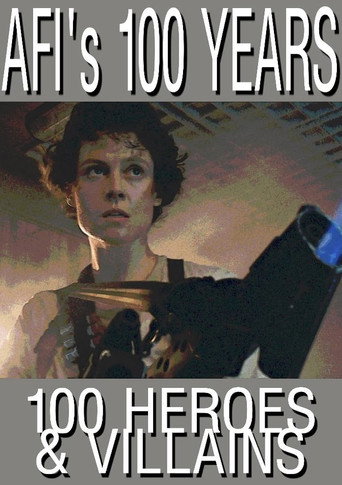 Poster of AFI's 100 Years... 100 Heroes & Villains