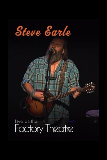 Poster of Steve Earle: Live at The Factory Theatre