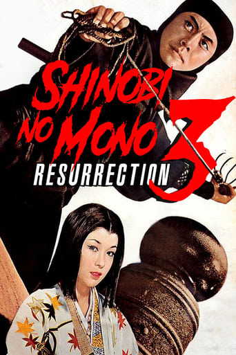 Poster of Shinobi no Mono 3: Resurrection