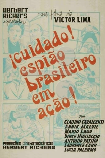 Poster of Cuidado! Espião Brasileiro em Ação!