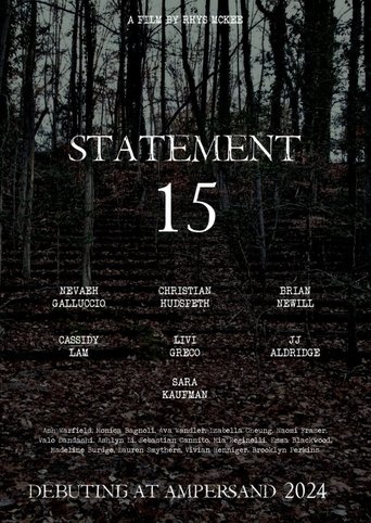 Statement 15 Poster of Statement 15