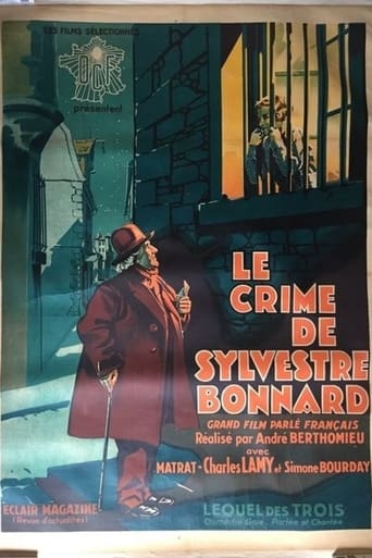 Poster of The crime of Sylvestre Bonnard