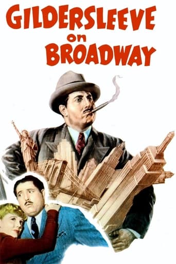 Poster of Gildersleeve on Broadway