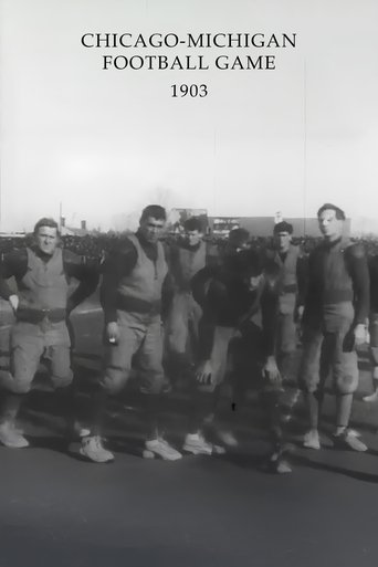 Poster of Chicago-Michigan Football Game