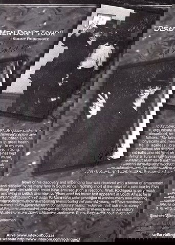 Poster of Dead Men Don't Tour: Rodríguez in South Africa