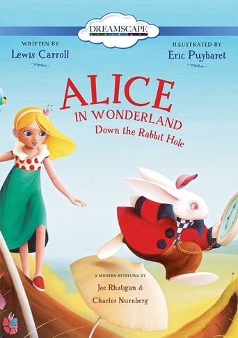 Poster of Alice in Wonderland Down the Rabbit Hole