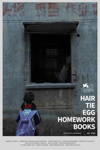 Poster of Hair Tie, Egg, Homework Books