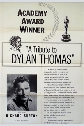 Poster of A Tribute to Dylan Thomas