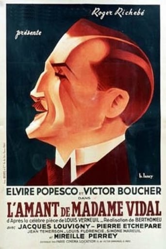 Poster of L'Amant de Madame Vidal