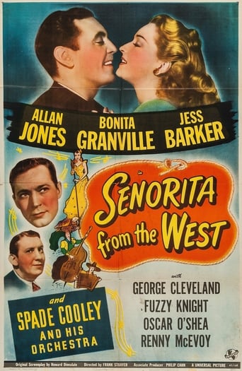 Poster of Senorita from the West