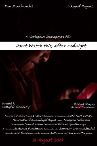 Poster of Don't Watch This, After Midnight.