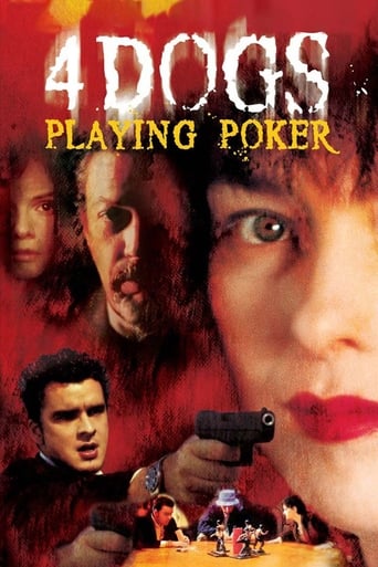 Poster of Four Dogs Playing Poker