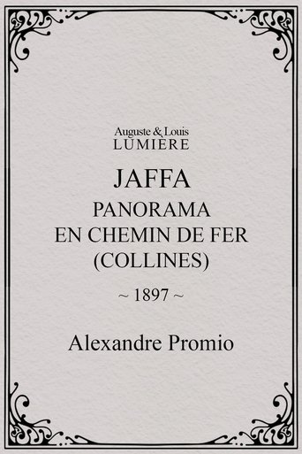 Poster of Jaffa : panorama en chemin de fer (collines)