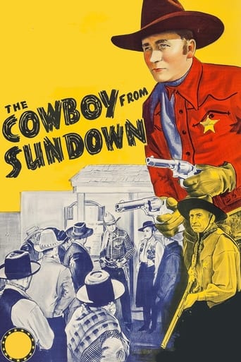Poster of The Cowboy from Sundown