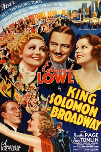 Poster of King Solomon of Broadway