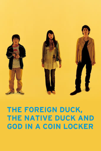 Poster of The Foreign Duck, the Native Duck and God in a Coin Locker