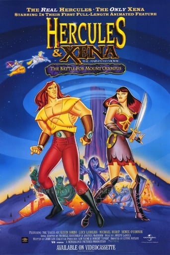 Poster of Hercules and Xena - The Animated Movie: The Battle for Mount Olympus