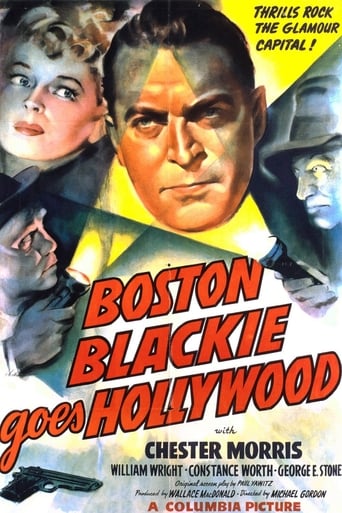 Poster of Boston Blackie Goes Hollywood