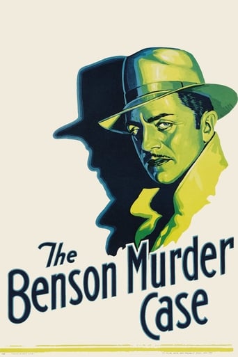 Poster of The Benson Murder Case