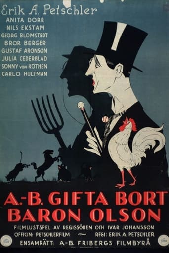 Poster of A.-B. gifta bort baron Olson
