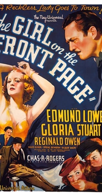 Poster of The Girl on the Front Page
