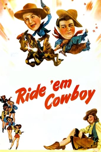 Poster of Ride 'Em Cowboy