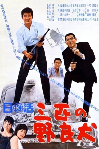 Three Stray Dogs Poster of Three Stray Dogs