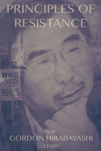 Poster of Principles of Resistance The Gordon Hirabayashi Story