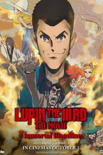 Poster of LUPIN THE IIIRD THE MOVIE The Immortal Bloodline