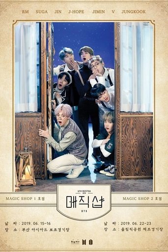 Poster of BTS 5th Muster Magic Shop in Seoul