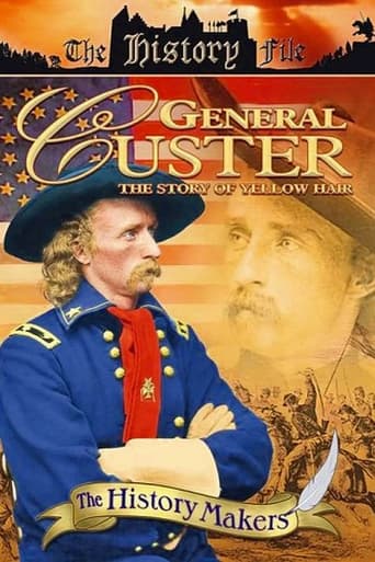 Poster of General Custer: The Story of Yellow Hair