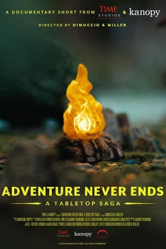Poster of Adventure Never Ends: A Tabletop Saga
