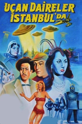 Poster of Flying Saucers Over Istanbul
