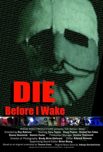 Die Before I Wake Poster of Die Before I Wake